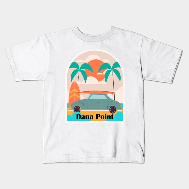 Dana Point California Kids T-Shirt by MtWoodson